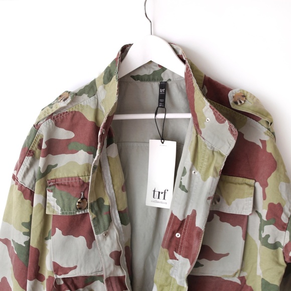 NEW - Zara Trf Camouflage Jacket - Size S - Picture 10 of 13